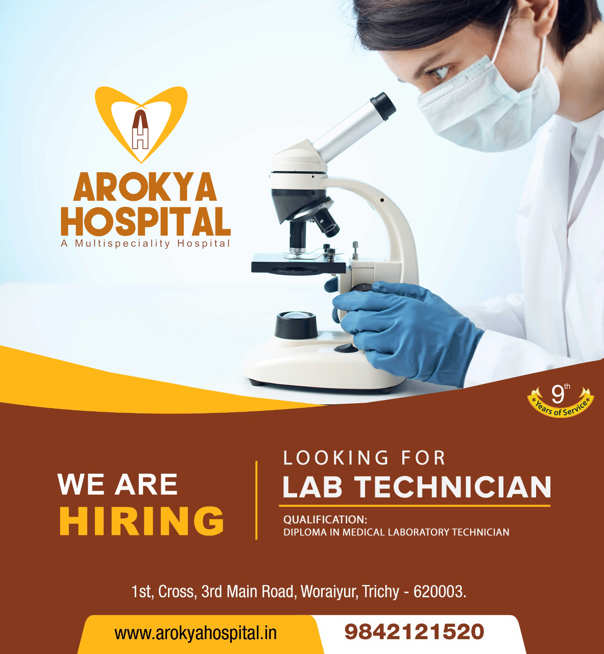 Looking for Lab Technician